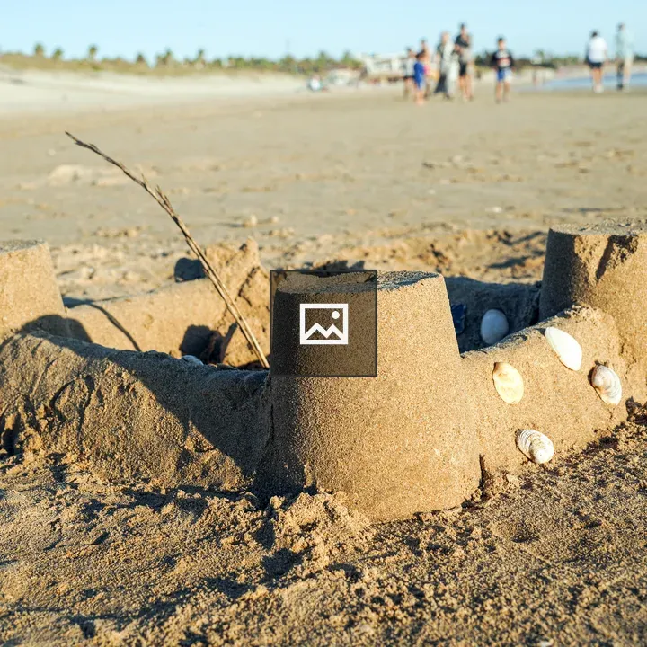 Sandcastle on the Beach
