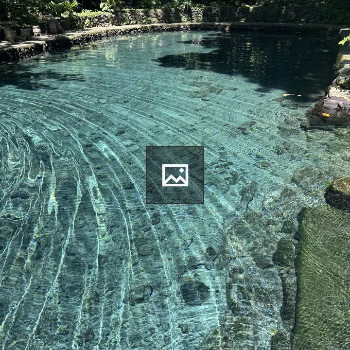 Tranquil water spring