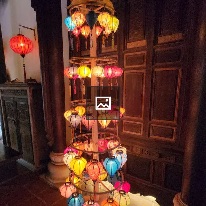 Lanterns in a Vietnamese House