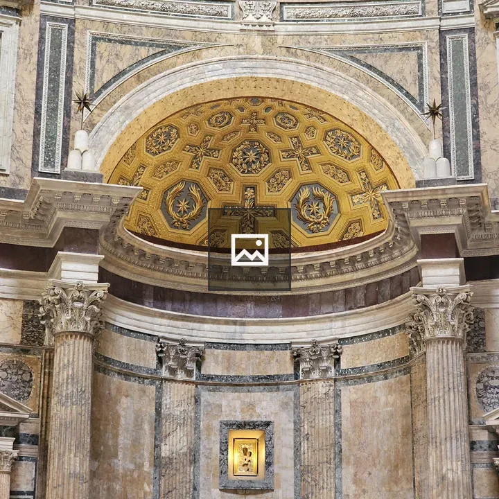 Interior of Pantheon apse