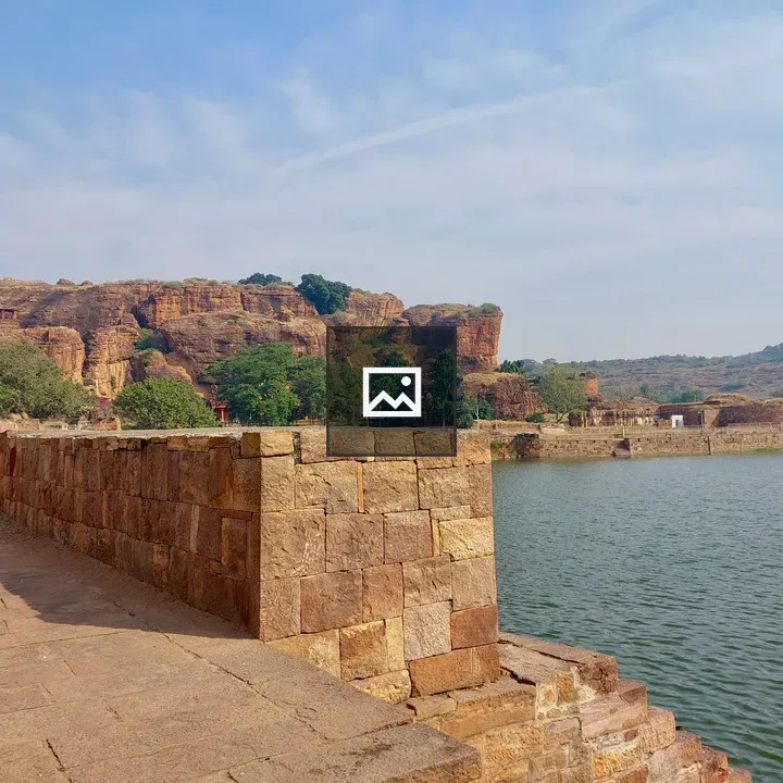 Agastya Lake and Badami Cliffs