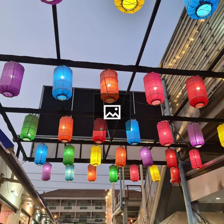 Pattaya City Market lights