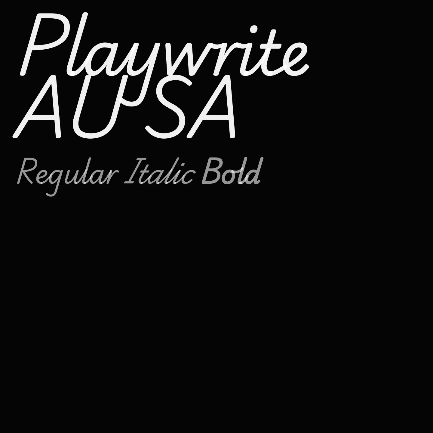 Playwrite AU SA