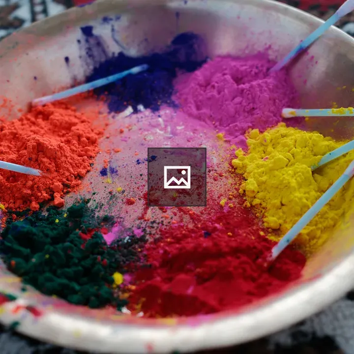 Powder in a Silver Bowl
