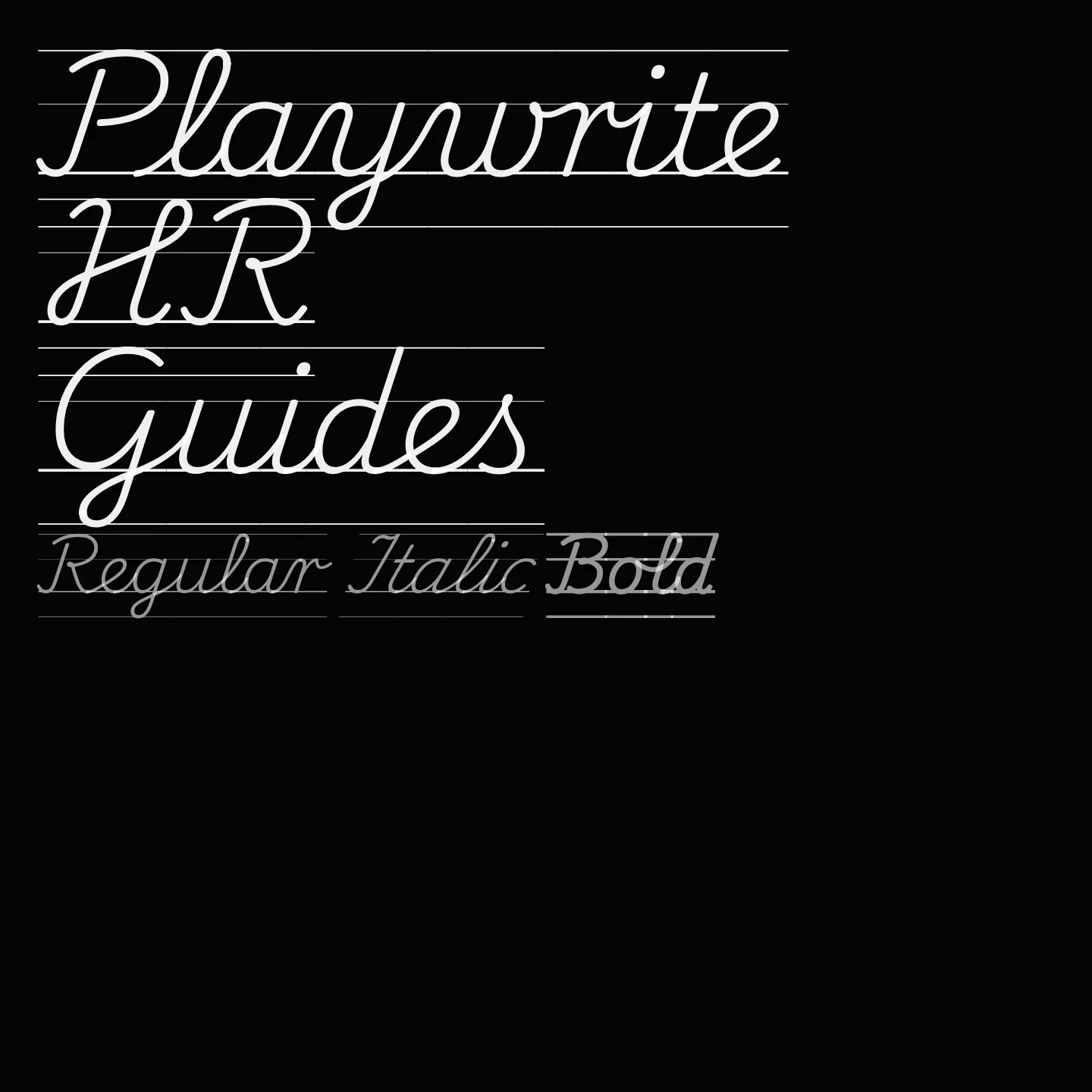 Playwrite HR Guides
