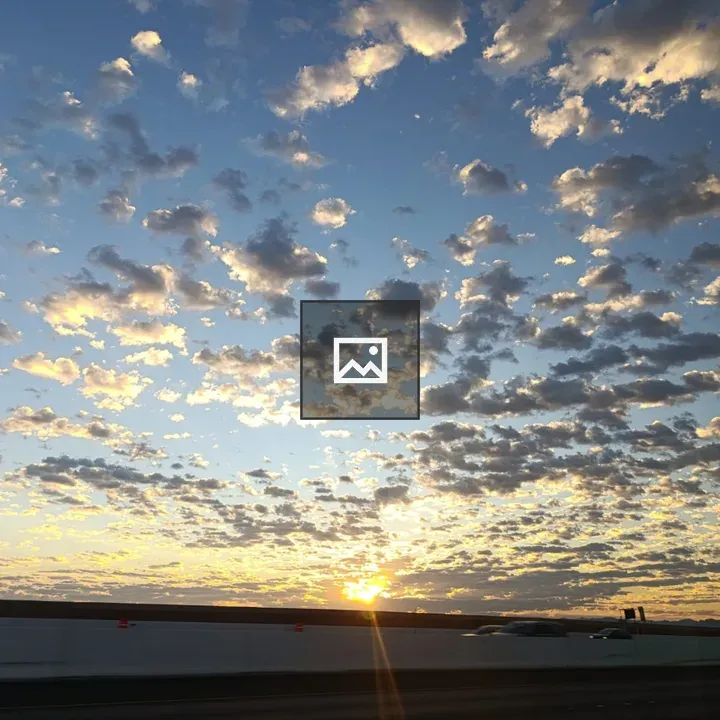 Sunset Over the Highway