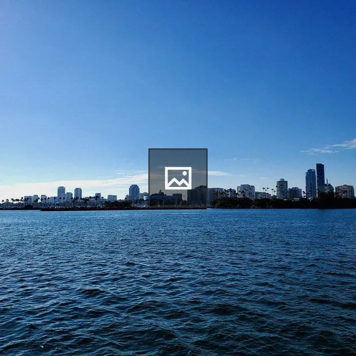 City Skyline by Waterfront