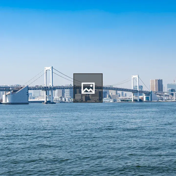 Rainbow Bridge over Tokyo Bay
