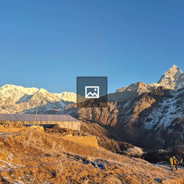 Machhapuchhre and Annapurna Panorama