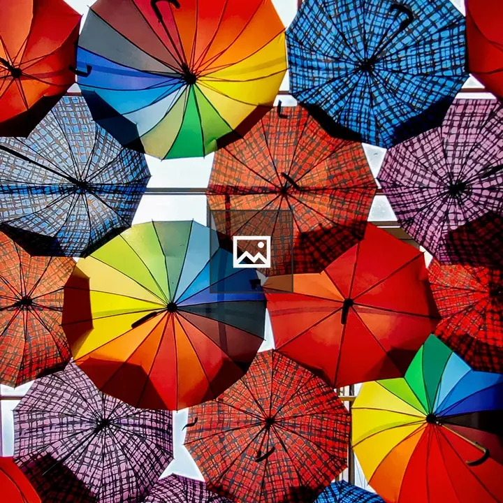 Hanging Umbrellas Decoration