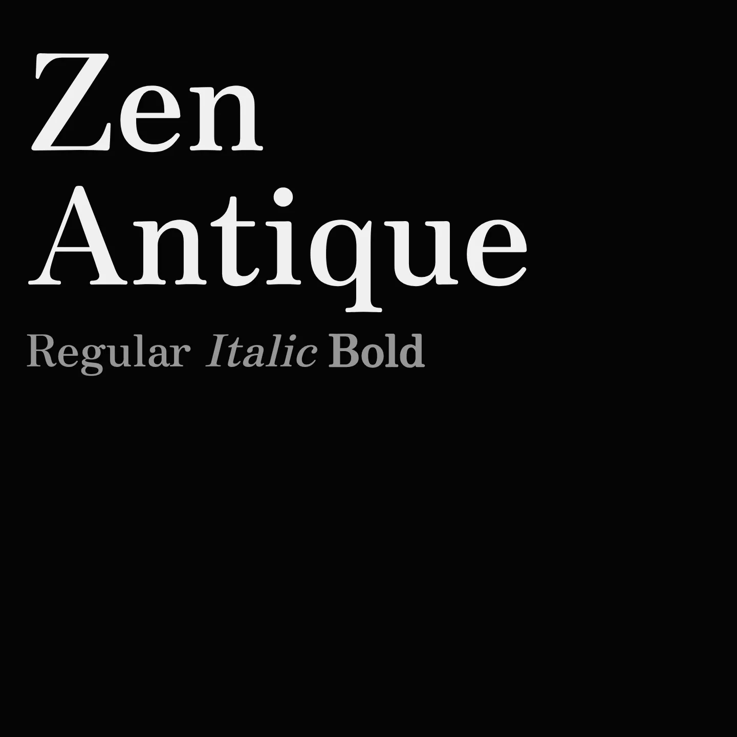 Zen Antique