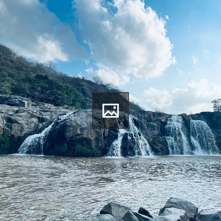 Waterfalls in Rainy Season