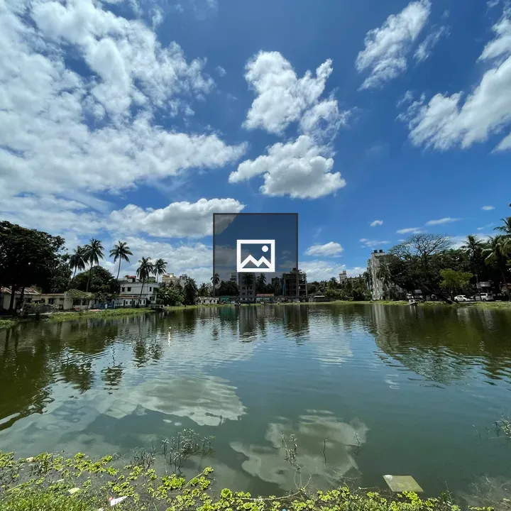 Lake under blue sky