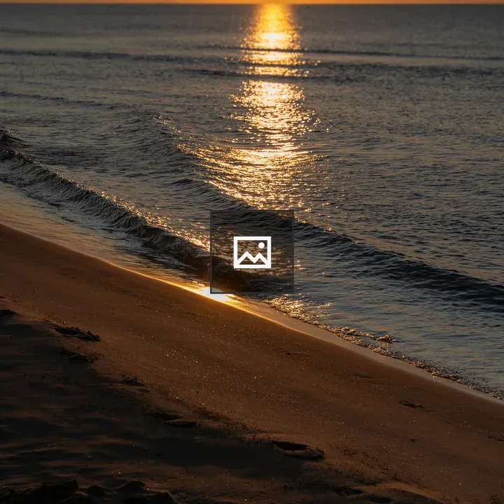 Sunset on the Sea