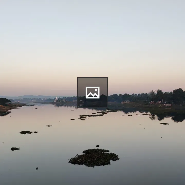 Evening view of lake
