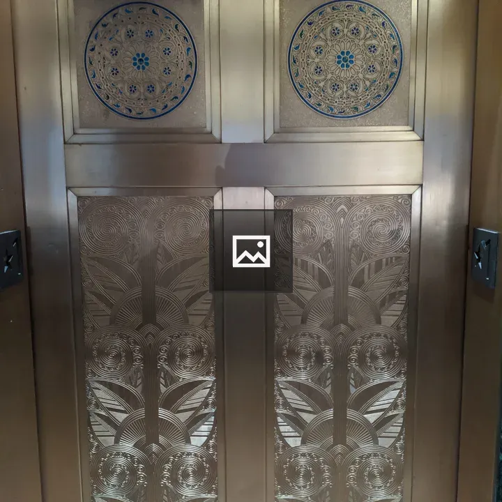 Mid-century elevator doors