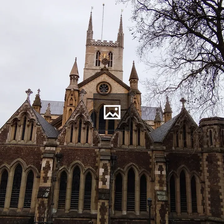 Gothic Cathedral with Spires