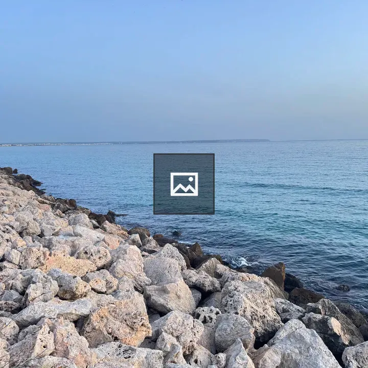 Rocky shoreline near Palma de Mallorca
