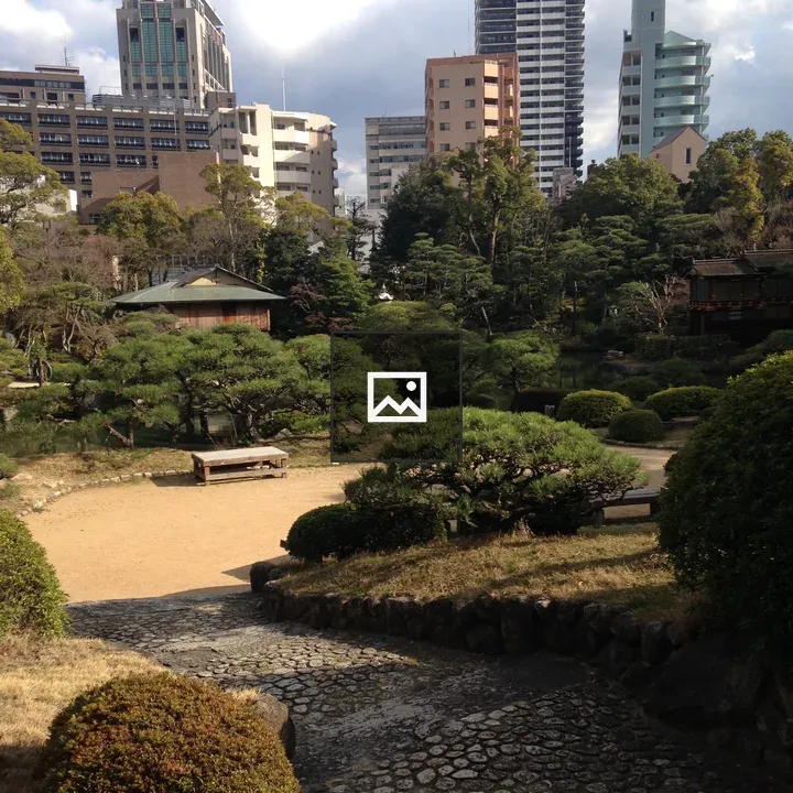 City garden in Kobe