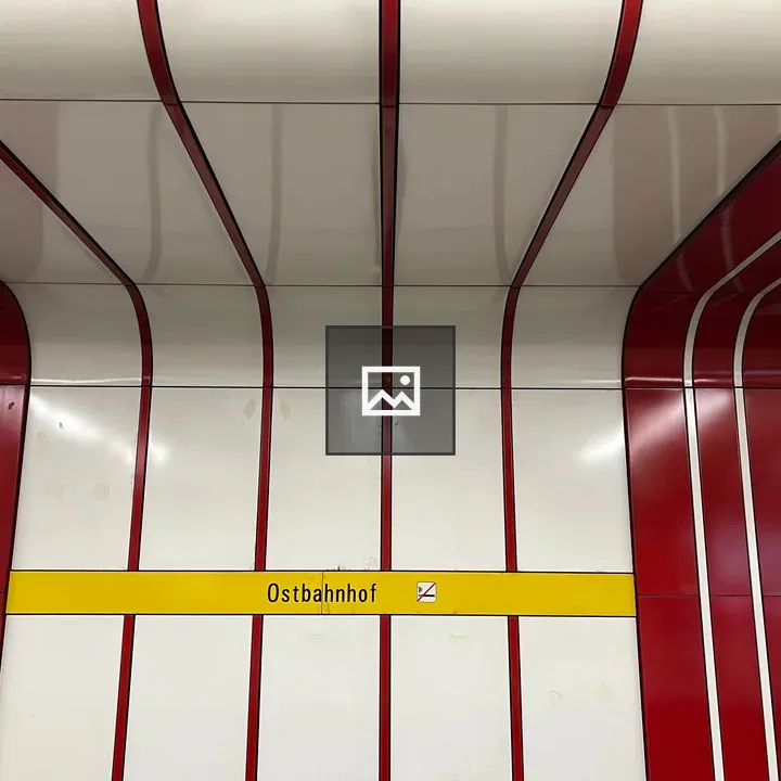 German subway station Ostbahnhof