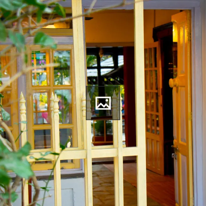Open Yellow Gate Entrance