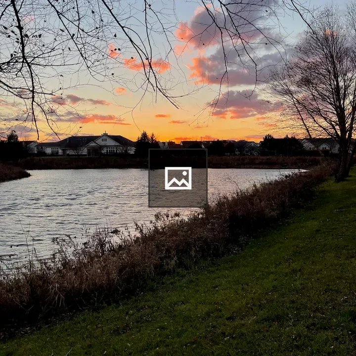 Chilly Sunset Scene
