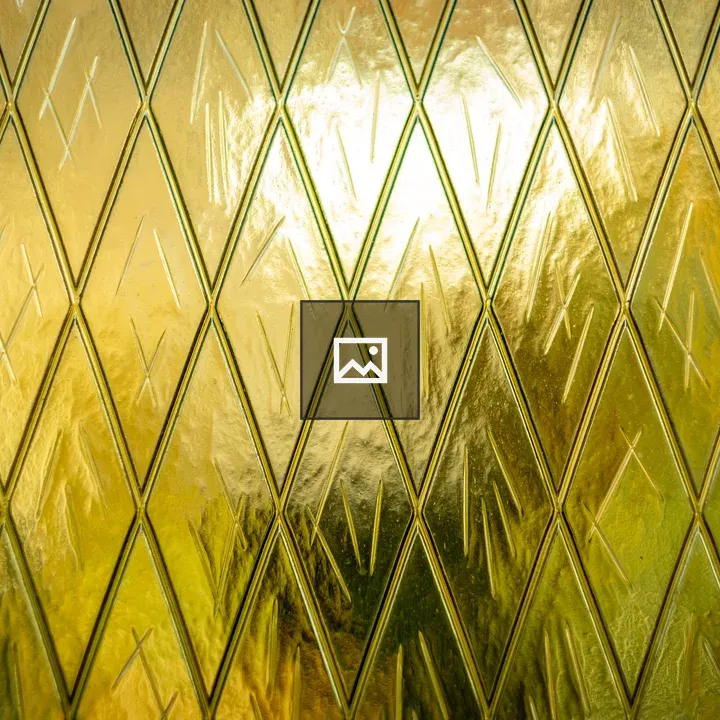 Vintage glass window