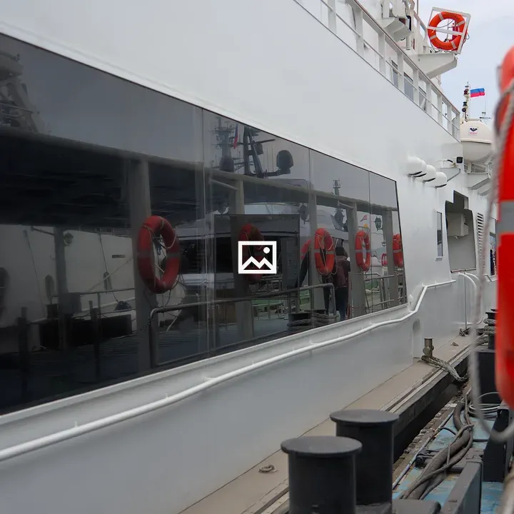 Lifebuoys on Ship