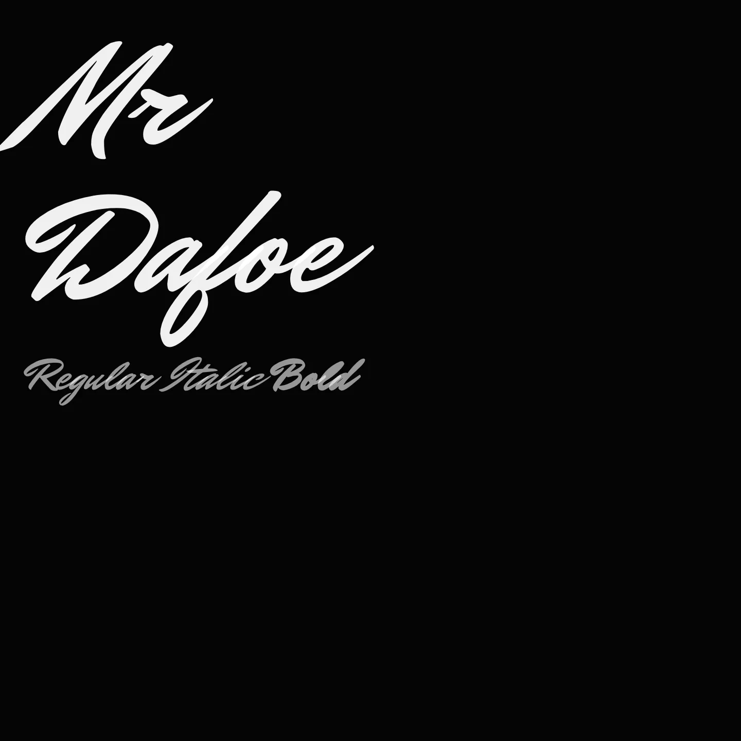 Mr Dafoe