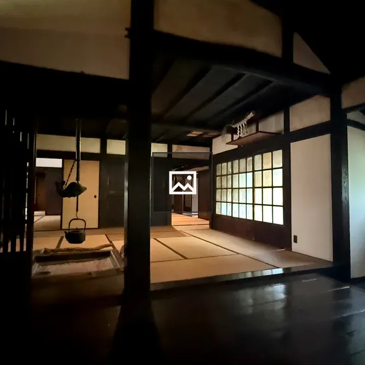 Interior of traditional Japanese house