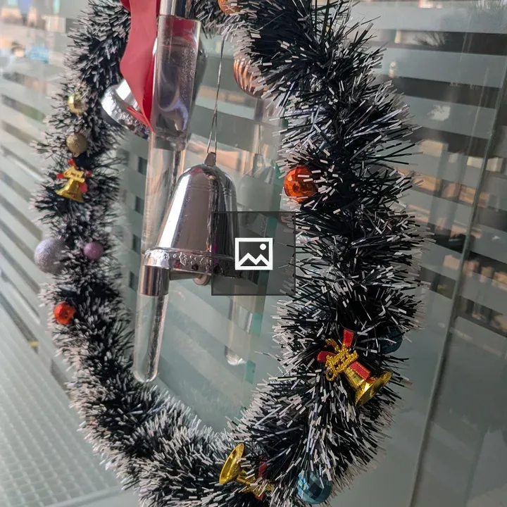 Decorative Christmas wreath