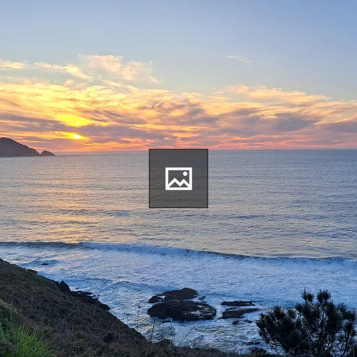 Coastal Sunset Landscape