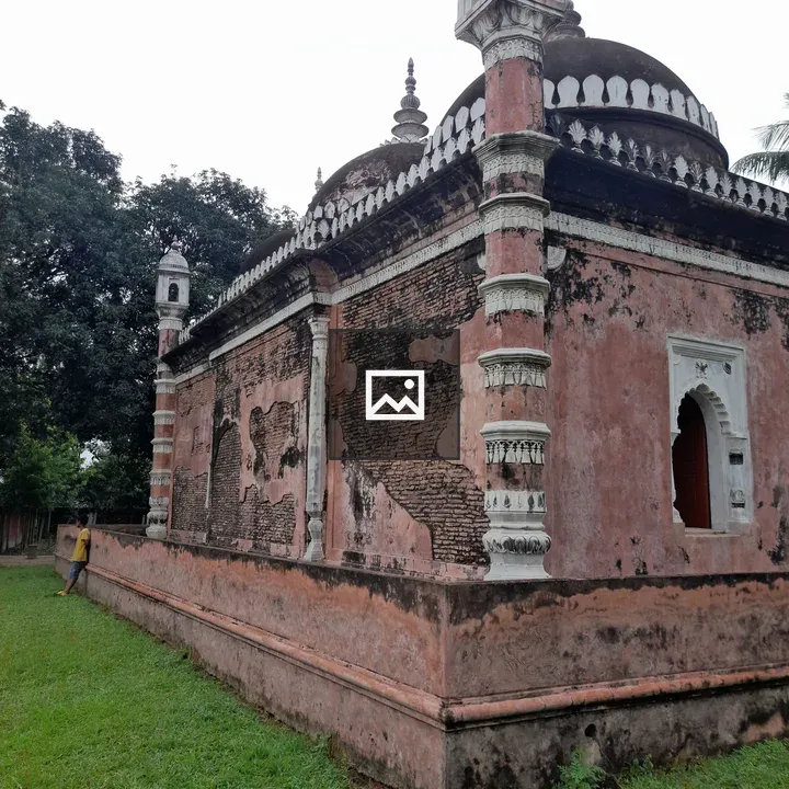 Old brick building with domes