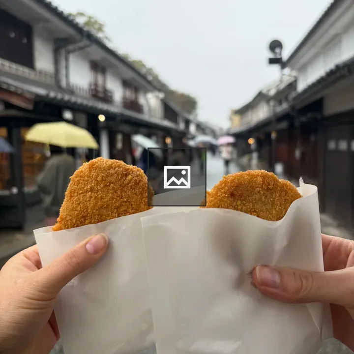 Croquettes in Kurashiki