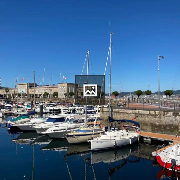 Boats at Vigo Port