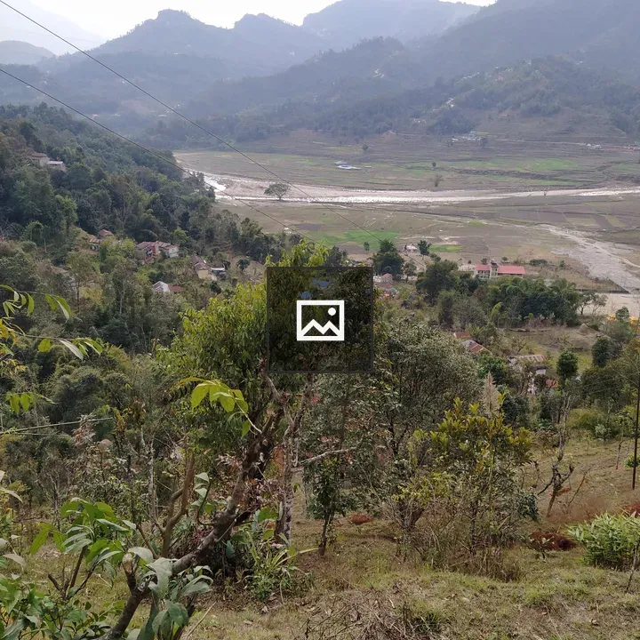 River Winding Through Hills