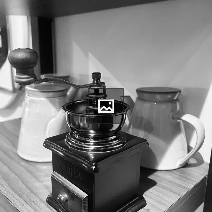 Vintage manual coffee grinder