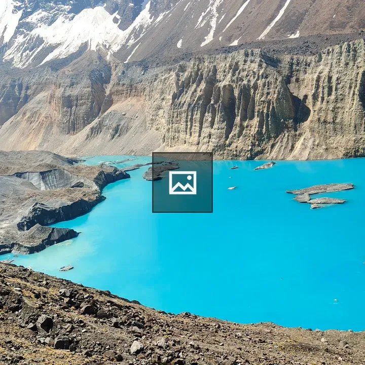 Pancha Kunda Lake and Mountains