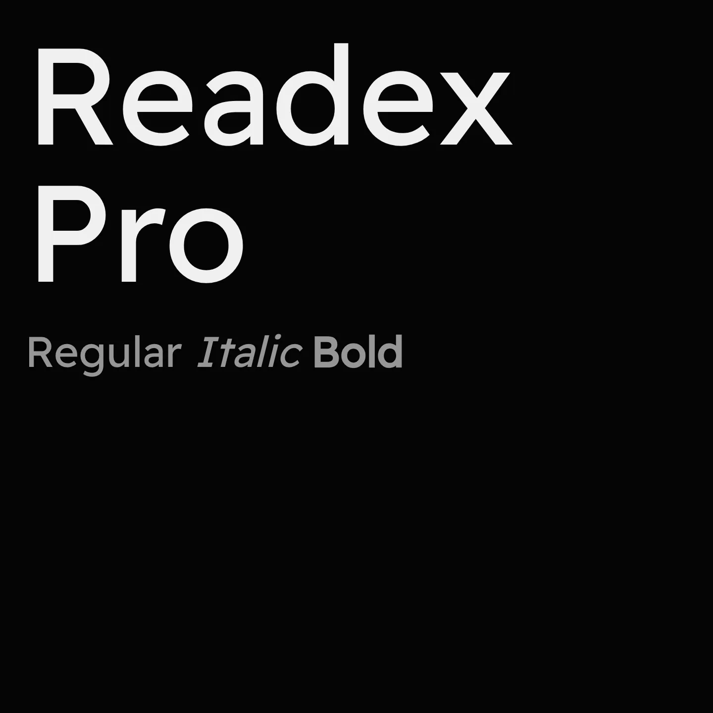 Readex Pro