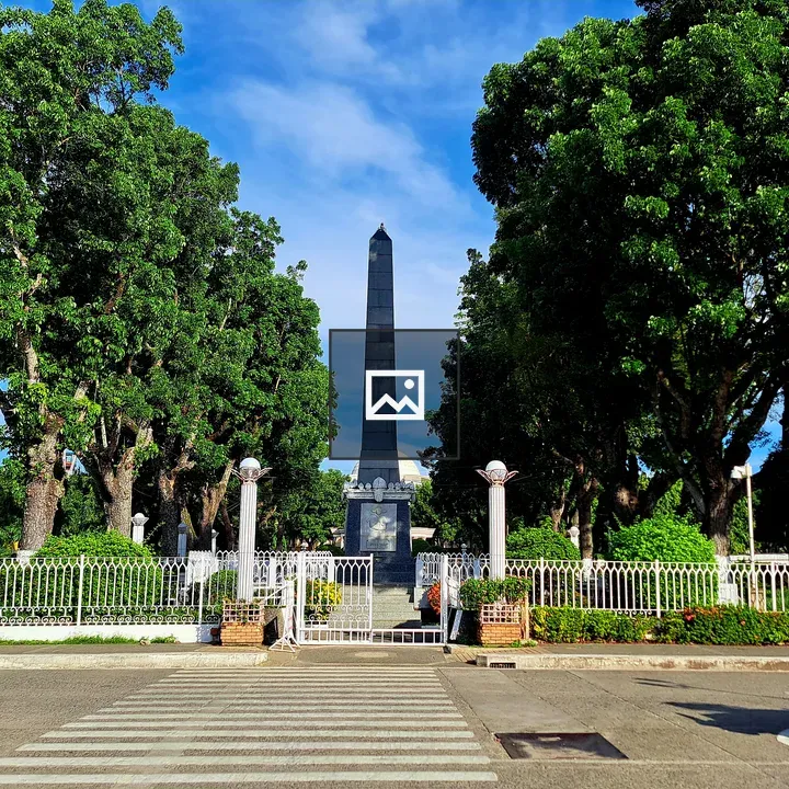 Monument in Park Landscape