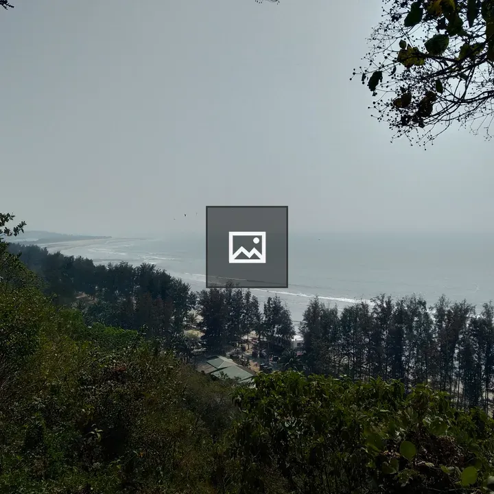 Ocean View from a Hilltop