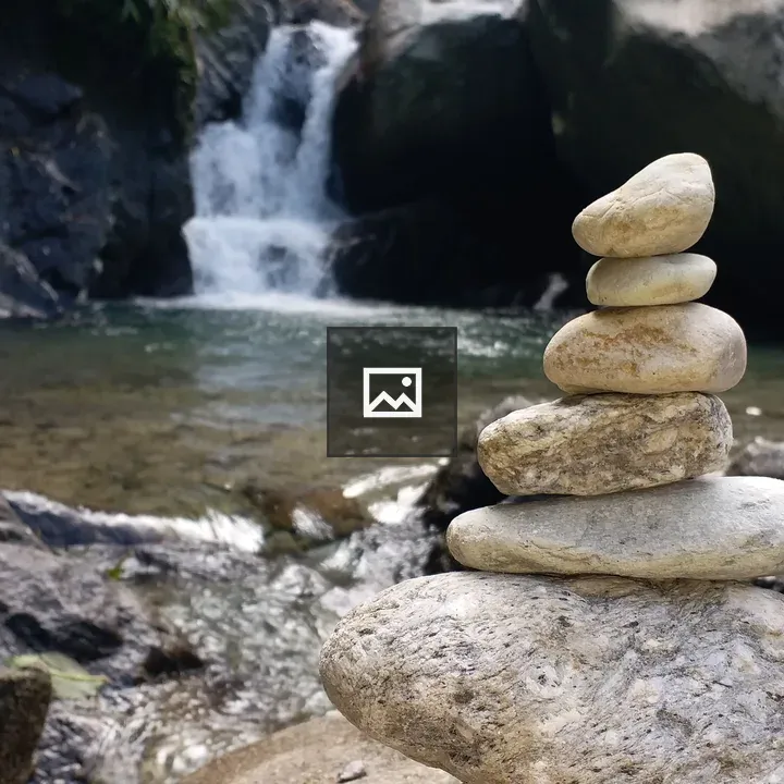 Pebbles on a River