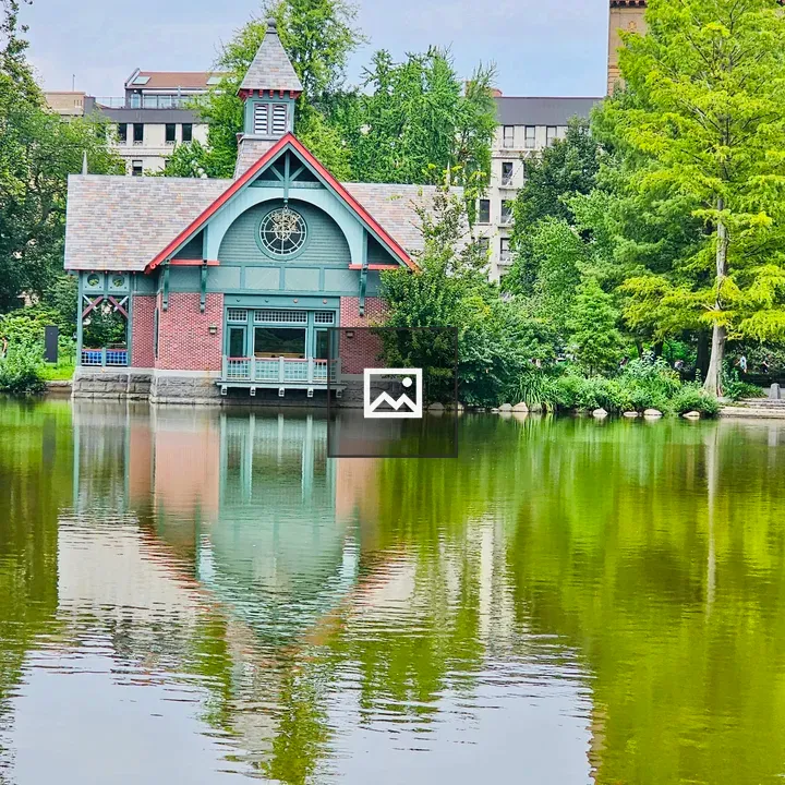 Harlem Meer at Central Park