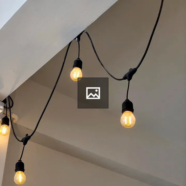 String of Vintage Light Bulbs