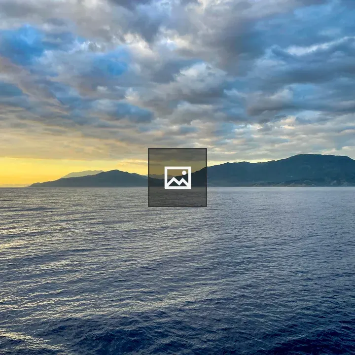 Sunrise over Haiti Mountains