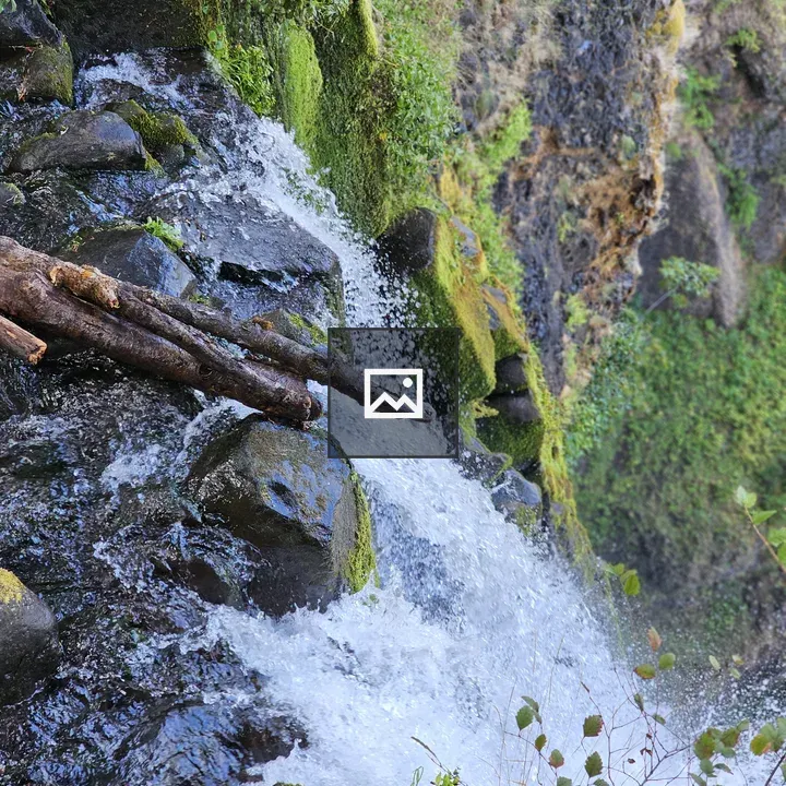 Steep Cascade in Gorge