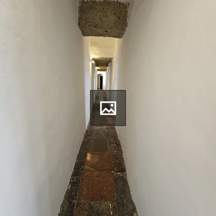 Long Passageway with Dim Light