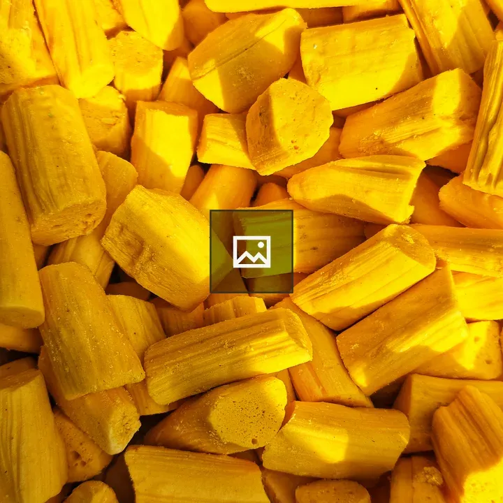 Close-up of yellow candy pieces