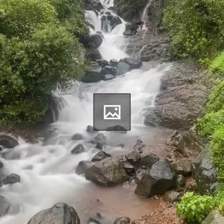 Small Waterfall Scenic View
