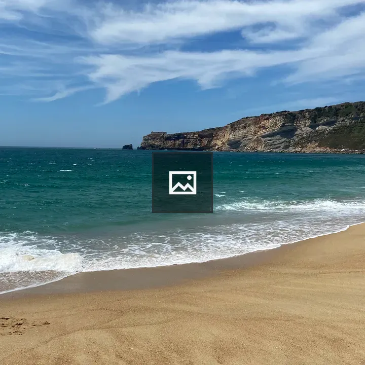 Nazare Beach Scene